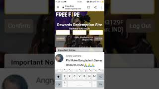 free fire lol emote redeem code | free fire redeem code today | ff redeem code today #shorts