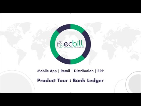 ecBill Software Bank Ledger