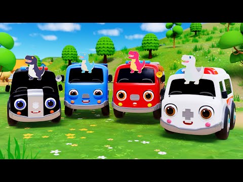 Wheels On The Bus Go To Town | Nursery Rhymes & Kids Songs - Baby Car Songs TV
