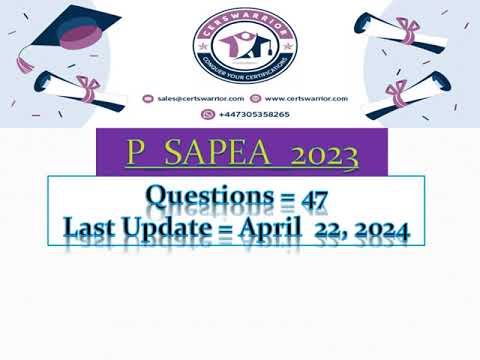 SAP C_DBADM_2404  Exam Video Guide