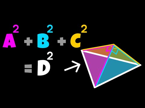When 3 Right Triangles Form a Pyramid...