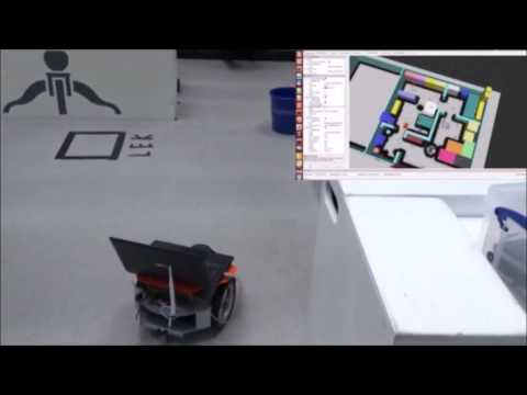 R5COP - Cooperative Cleaning Robots - standalone navigation of x80sv using Environment Description
