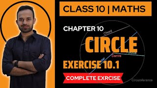 Exercise10.1 Circle Class 10 Maths | Cirlces NCERT Solution | CBSE Class 10 Maths Chapter 10 Circle