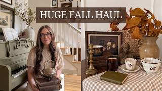 HUGE FALL DECOR HAUL | Target, Amazon, Antiques and more!