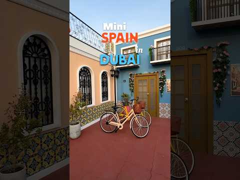 Saddle : Mini Spain in Dubai #saddledubai #dubai #shorts
