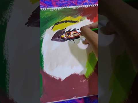 Sad😞👁️#shorts #painting #eye