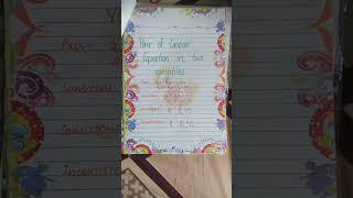 trigonometry table and formula project file🧮📝 #class10 #creative #youtubeshorts #viralvideo #shorts