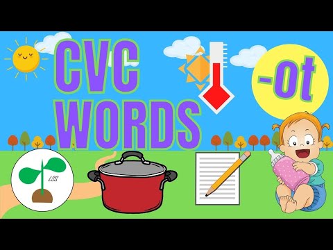 CVC Words | -ot Words | Consonant Vowel Consonant