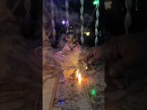 Laddu Ji k saath manaye diwali 🪔🎇#jaishrikrishna#laddugopalpuja#diwalispecial#harekrishn#kalipuja