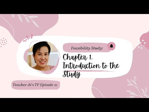 Teacher Ai's TV Episode 21: Chapter 1 ( Feasibility Study)