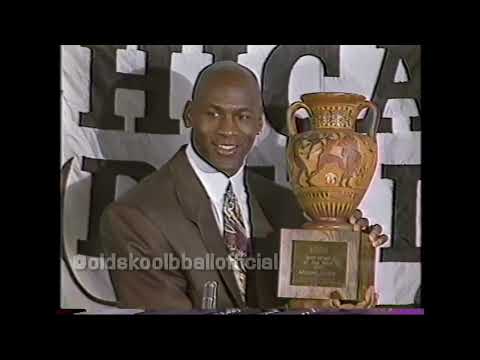 Michael Jordan wins Sports Illustrated Sportsman of the Year