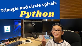 How to draw other cool spirals. Python code for kids - Episode5