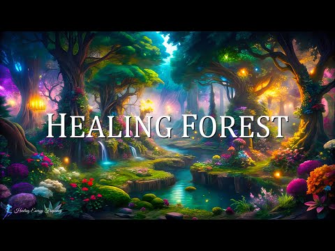 Healing Forest Ambience | 396Hz + 528Hz + 639Hz - Miracle Tones | Release Fear, Heal & Find Harmo...