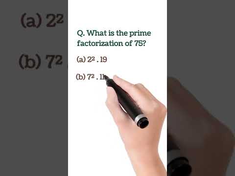 Prime Factorization of 75