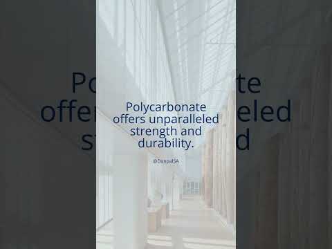 Benefits of solid polycarbonate sheets for construction