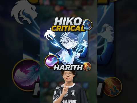 Team Spirit Hiko Critical Harith Build! Mobile Legends #mobilelegends #mlbb #gaming