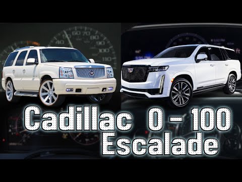 Cadillac Escalade (0-100 KM/H) (0-60 MPH) ACCELERATION BATTLE