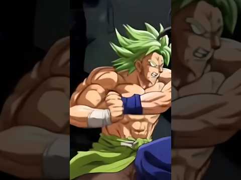 broly vs goku , made with Ai. #aivideo #goku #broly #anime #dbs #dragonballsupermovie