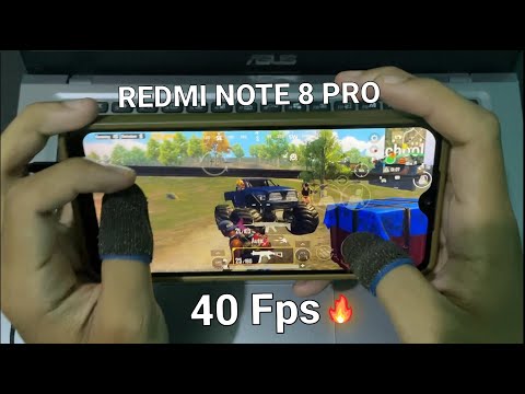 REDMI NOTE 8 PRO HANDCAM PUBG IN 2025 | Smooth Ultra 40 FPS🔥Erangel Gameplay !!!