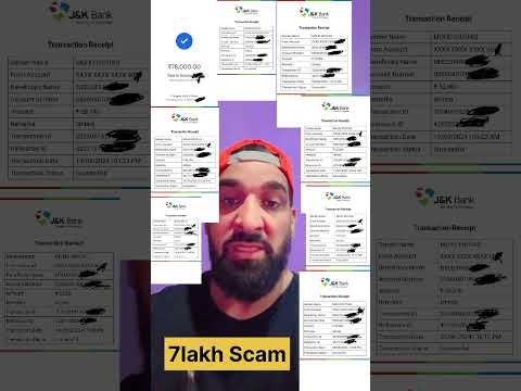 7 Lakh Ka Job Scam (Be Careful Be Alert )