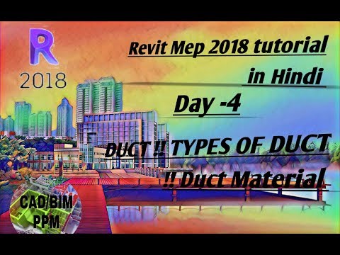 Duct & Types of duct in Revit Mep Day -04