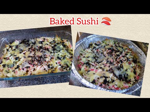 Baked Sushi l Cooking Class Vlog 6