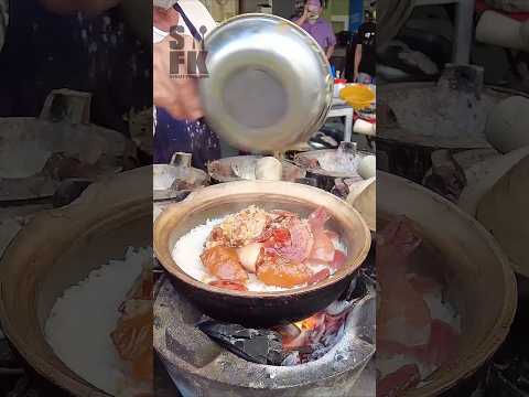 Must -try Legendary Claypot Chicken Rice in Kuala Lumpur, Malaysia #streetfood #streetfoodking