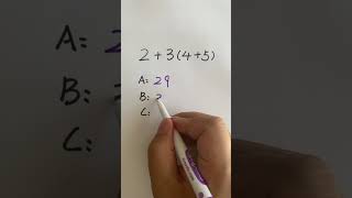 solve this tricky math | math puzzle #trickymath #mathpuzzle #shorts