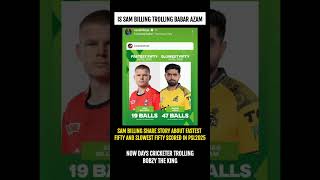 Is Sam Billings Trolling Babar Azam ??? #psl #psl2025 #trolling #babarazam #sambillings #funny