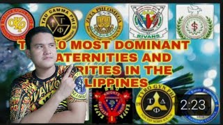 MGA 10 fraternity and sorority sa pilipinas