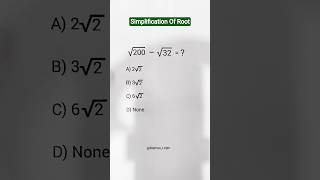 Root Simplification #maths #shortsfeed #shorts