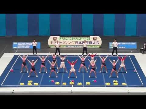 JAPAN CUP 2024 Div.1中学の部　【キッズチア富山・チアリーディングチームPUPPYS】