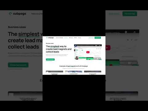 Subpage AI Review: The Easiest Way to Build Lead Magnets & Grow Your List!