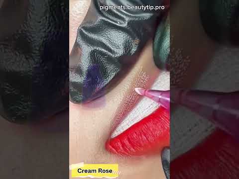 Plump, Luscious Lips with Biotouch's Cream Rose + Strawberry  Pigment