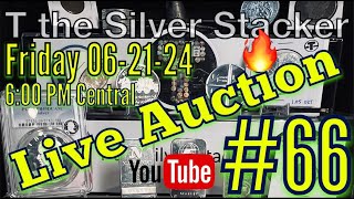 Live Auction 66 - PAYDAY FRIDAY - Silver Pours, Numismatics, Libertads, Vintage Silver, & More!