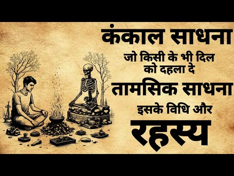 कंकाल साधना जो किसी के दिल दहला दे | कंकाल साधना रहस्य | #tantra