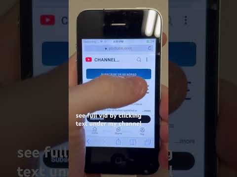 YouTube on the iPhone 4 in 2025📱