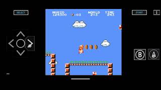 Mario! Game play of stage 2-3 ! No death run 