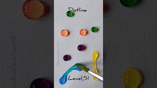 🥳level51,Colours dot line🥳#colours#trending#satisfying#ytshorts#viralshort#waterdrop#dotjoin🤩