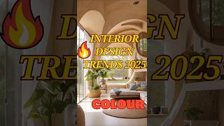 What colours are trending for interior design in 2025?🎨#InteriorDesign2025 #ColorTrends #HomeDecor