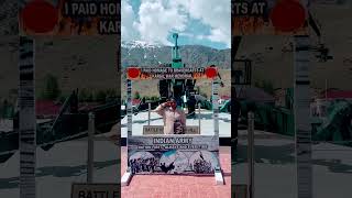 Vande Mataram #jaihind #kargil #war #memorial #indianarmy #india #holiday #vacation #fauji