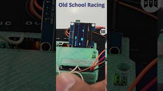 Built a Racing Game with Arduino! 🎮 (Old School Vibes) #car #race #oled