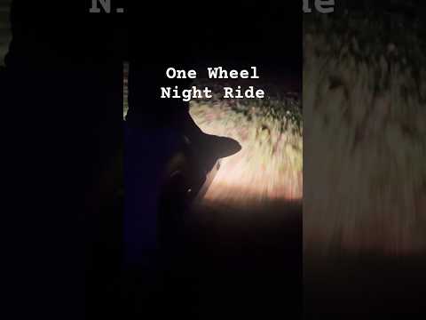 One wheel night ride #onewheel #onewheelxr #nightride