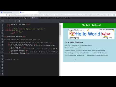 HTML Basics - Lesson 1