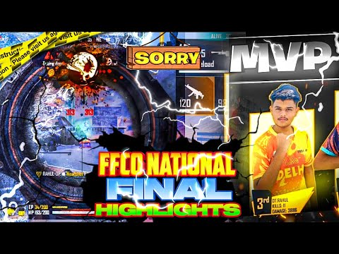 FFCO NATIONAL FINALS HIGHLIGHTS | MVP🏅 - SORRY!