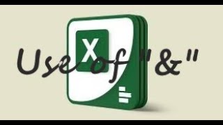 #excel #excellearning #exceltutorial #& || Use of & ||