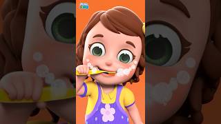 Brush Your Teeth 🦷✨ | Learn Good Habits | Nursery Baby Cartoon 🐥 #toddlersongs #shorts #kidssongs