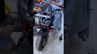 Z800 fork oil seal damage 🥶 | #z800 #shortsyoutube #kawasaki @madrobs