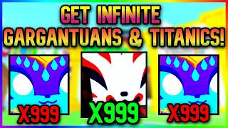 Best Method to Get the Brand New Gargantuan, Titanic & Huges Tap Heroes Update (Pet Simulator 99)