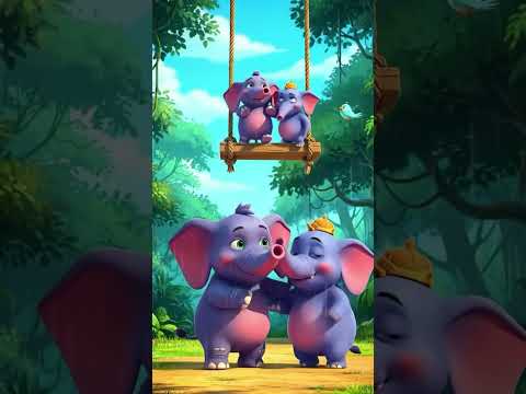 Ek mota hathi ghumne #MooshakToons #trending #ekmotahathighumechala #kids #animatedcartoon